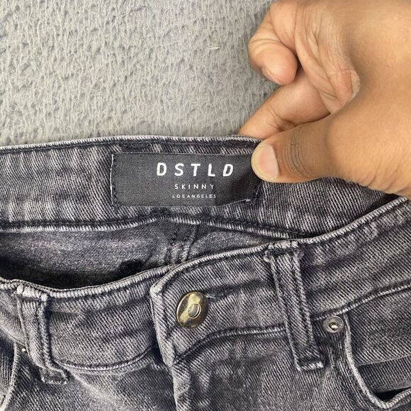 DSTLD Jeans Mens 32x30 Gray Skinny Fit Stretch Denim Pants Los Angeles Classic - Picture 4 of 9